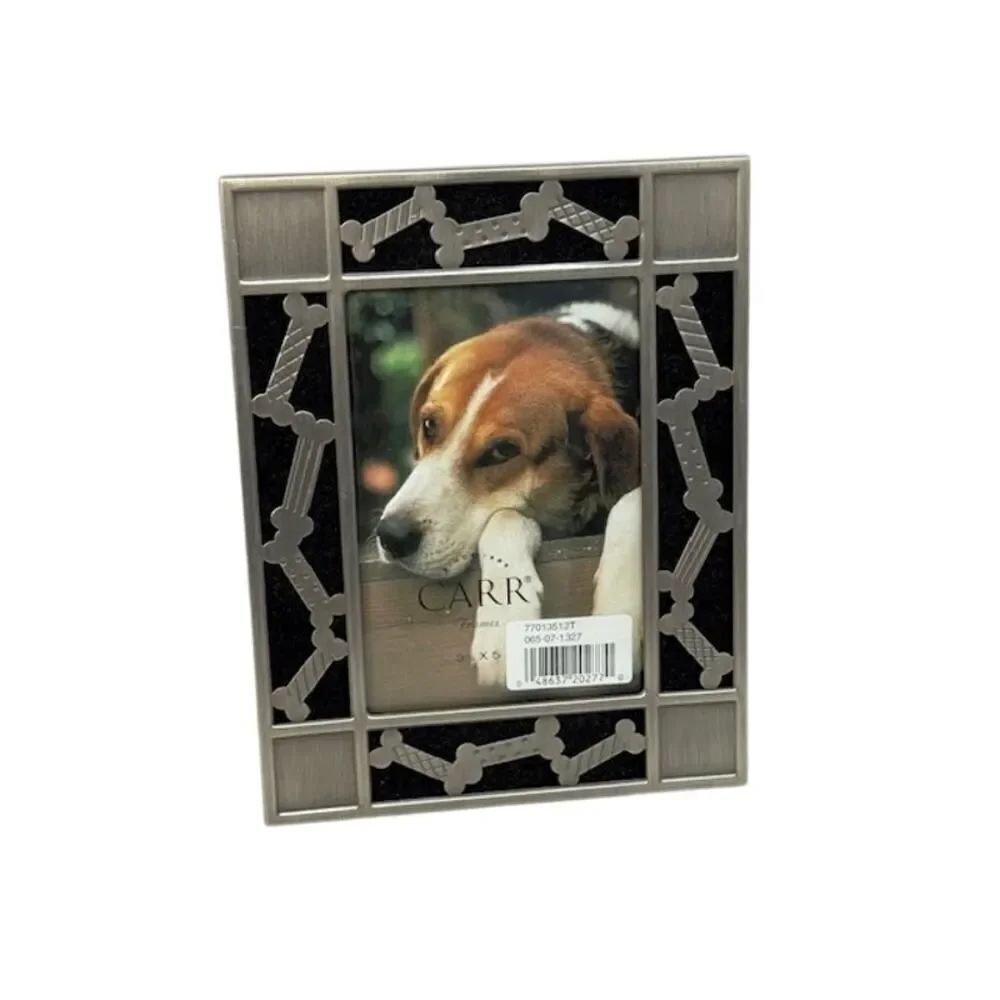 Carr Accents 3.5 x 5" Bone Photo Frame Portrait or Landscape Dog Pet
